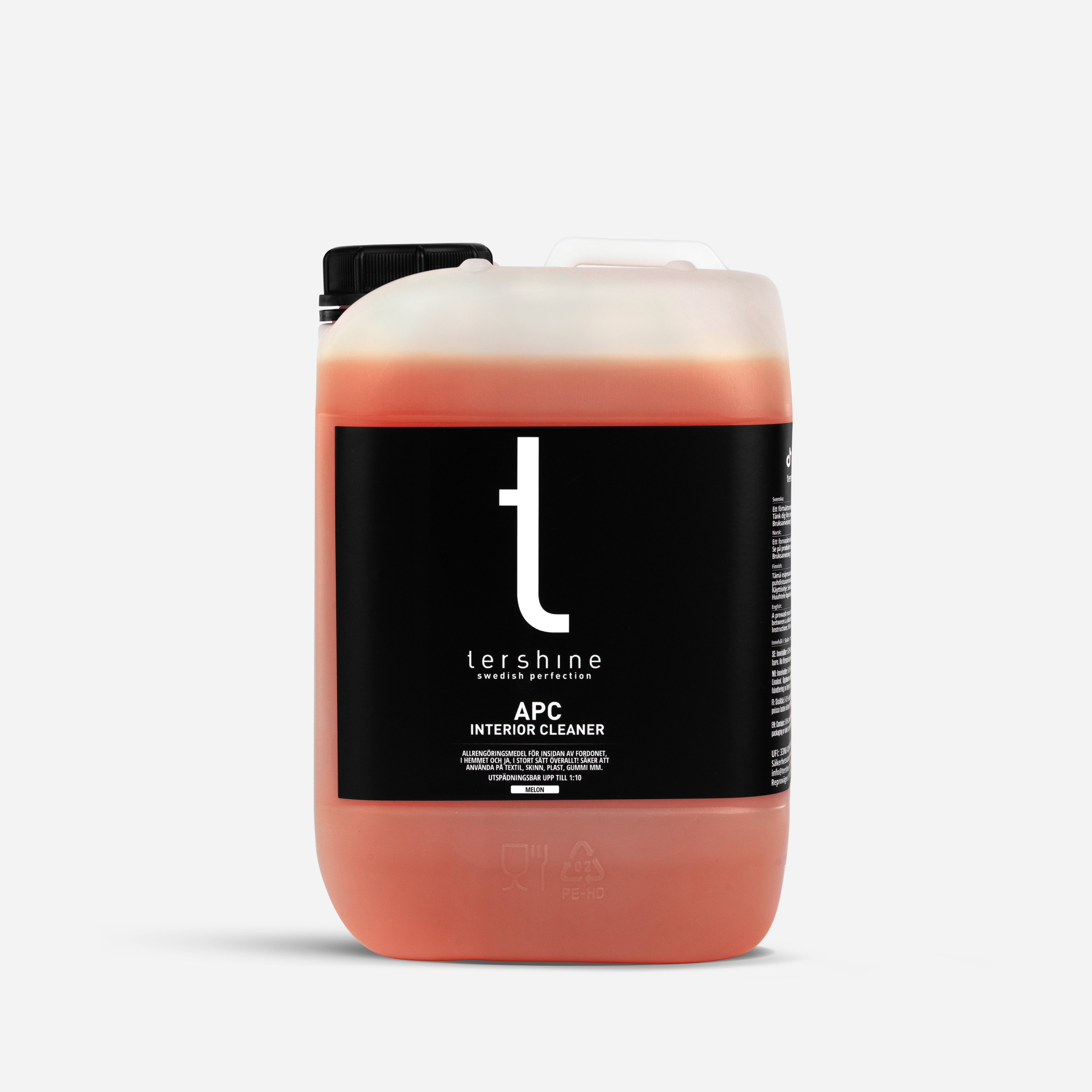 Allrengöring Tershine APC Melon, plantbaserad, 5 liter - Städ & Hygien - Rengöringsmedel & Städkem - Bilrengöring