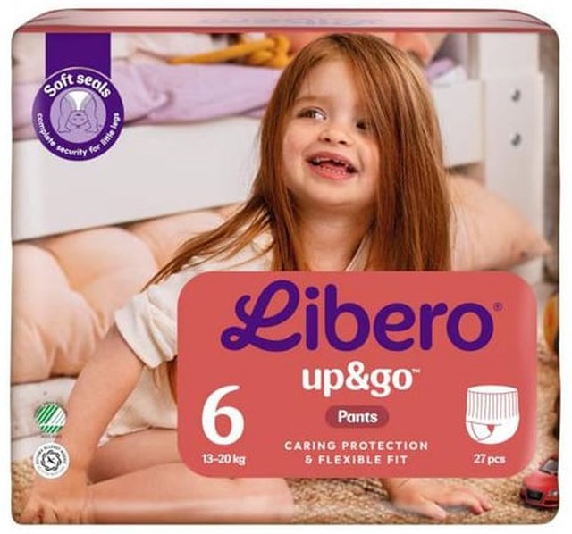 Blöja Libero Up&Go 6 13-20kg 27/fp - 13-20kg - 1