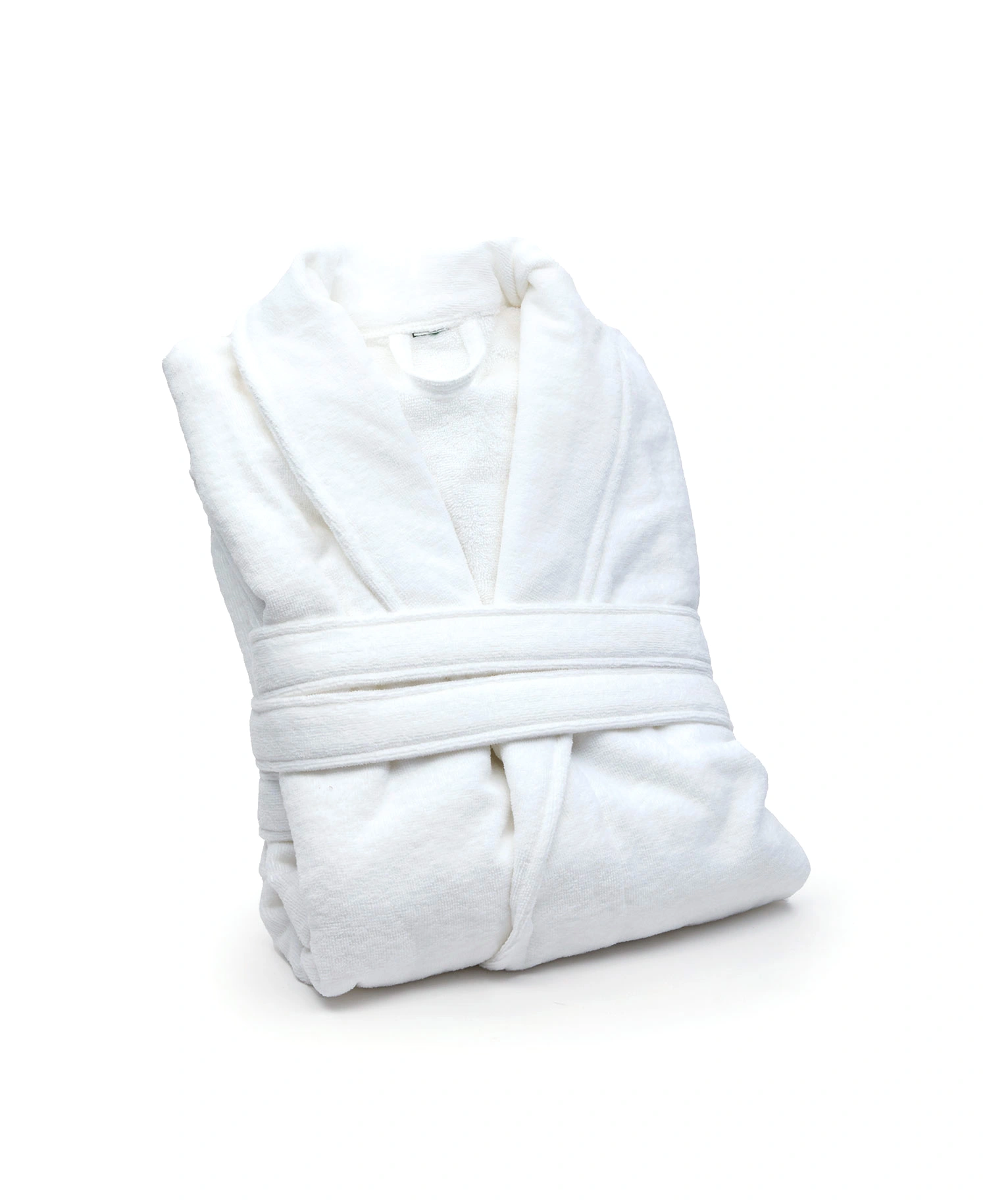 Morgonrock Velour vit stl L/XL - L/XL - 1