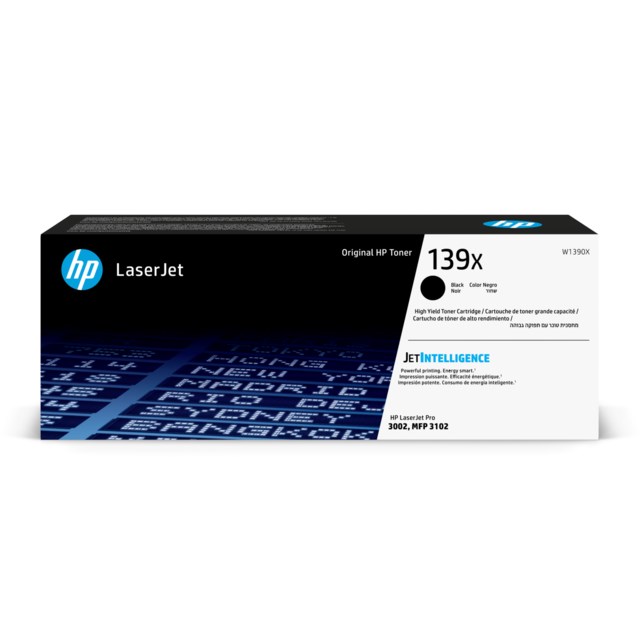 Lasertoner HP 139X svart - 1