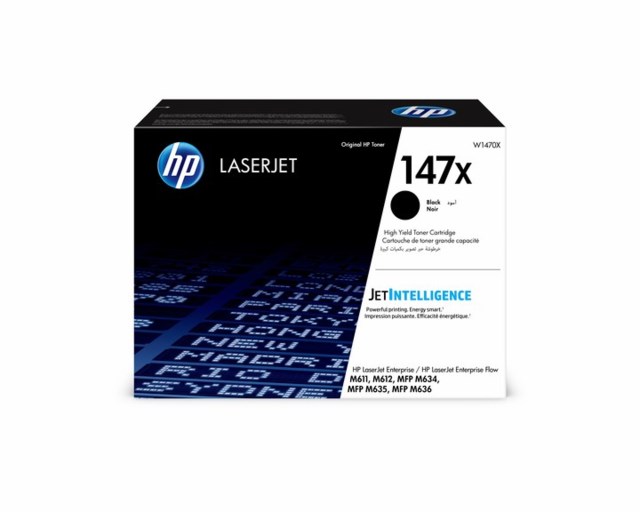Lasertoner HP 147X svart - 1