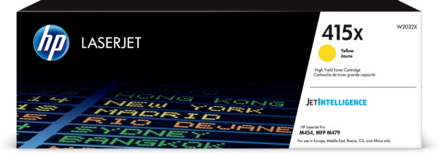 Lasertoner HP 415X gul - 1