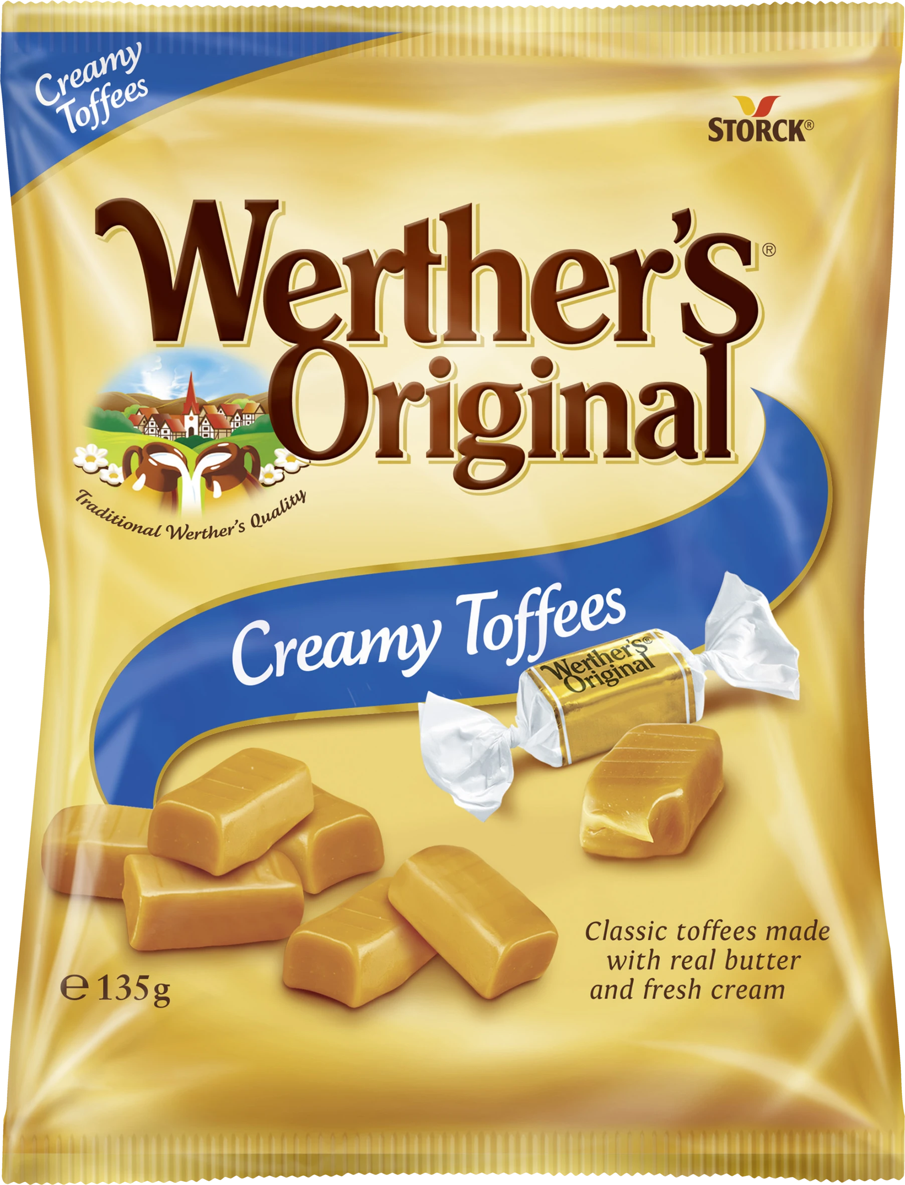 Godis Kola Werthers Original Chewy  Toffees (mjuka) 1000g - 1