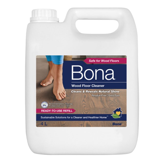 Golvrengöring Bona Spray Mop refill lackerade trägolv 4L - 4L - 1