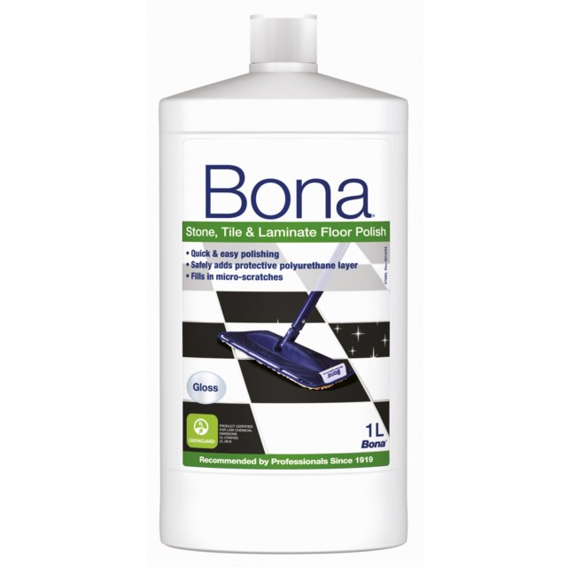Golvpolish Bona Polish för klinker & laminat blank 1L - 1L - 1