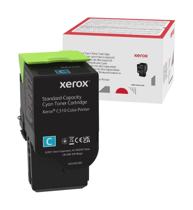 Lasertoner Xerox C310/C315 cyan - 1