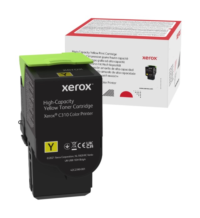 Lasertoner Xerox C310/C315 gul - 1