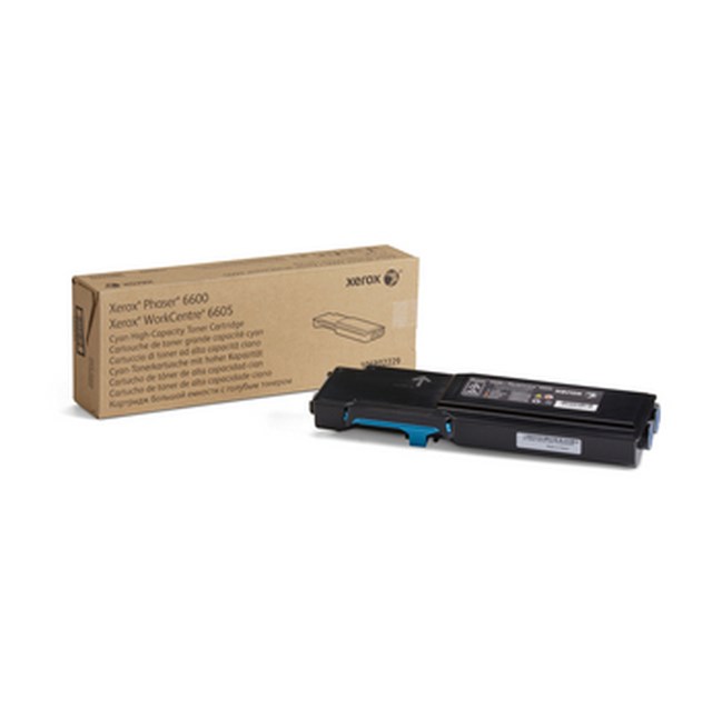 Lasertoner Xerox Phaser 6600 Cyan - 1