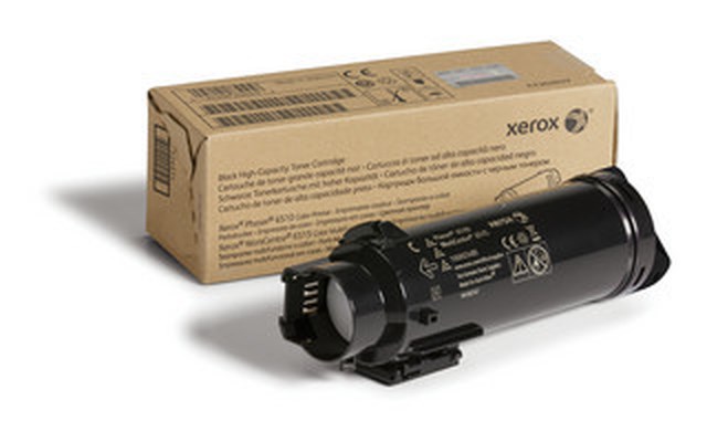 Lasertoner Xerox Phaser 6510 svart - 1