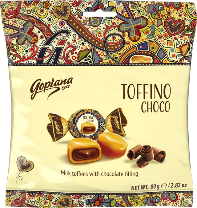 Godis Kola Toffino chocolate toffee 80g - 80g - 1