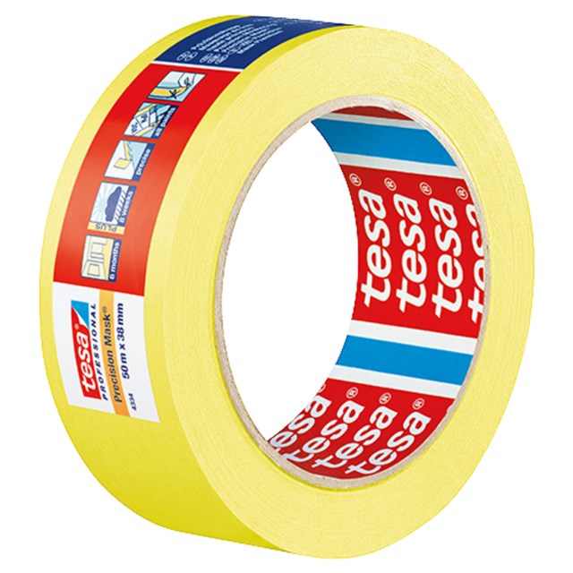 Maskeringstejp Tesa Precision 4334 50mx38mm - 38mmx50m - 1